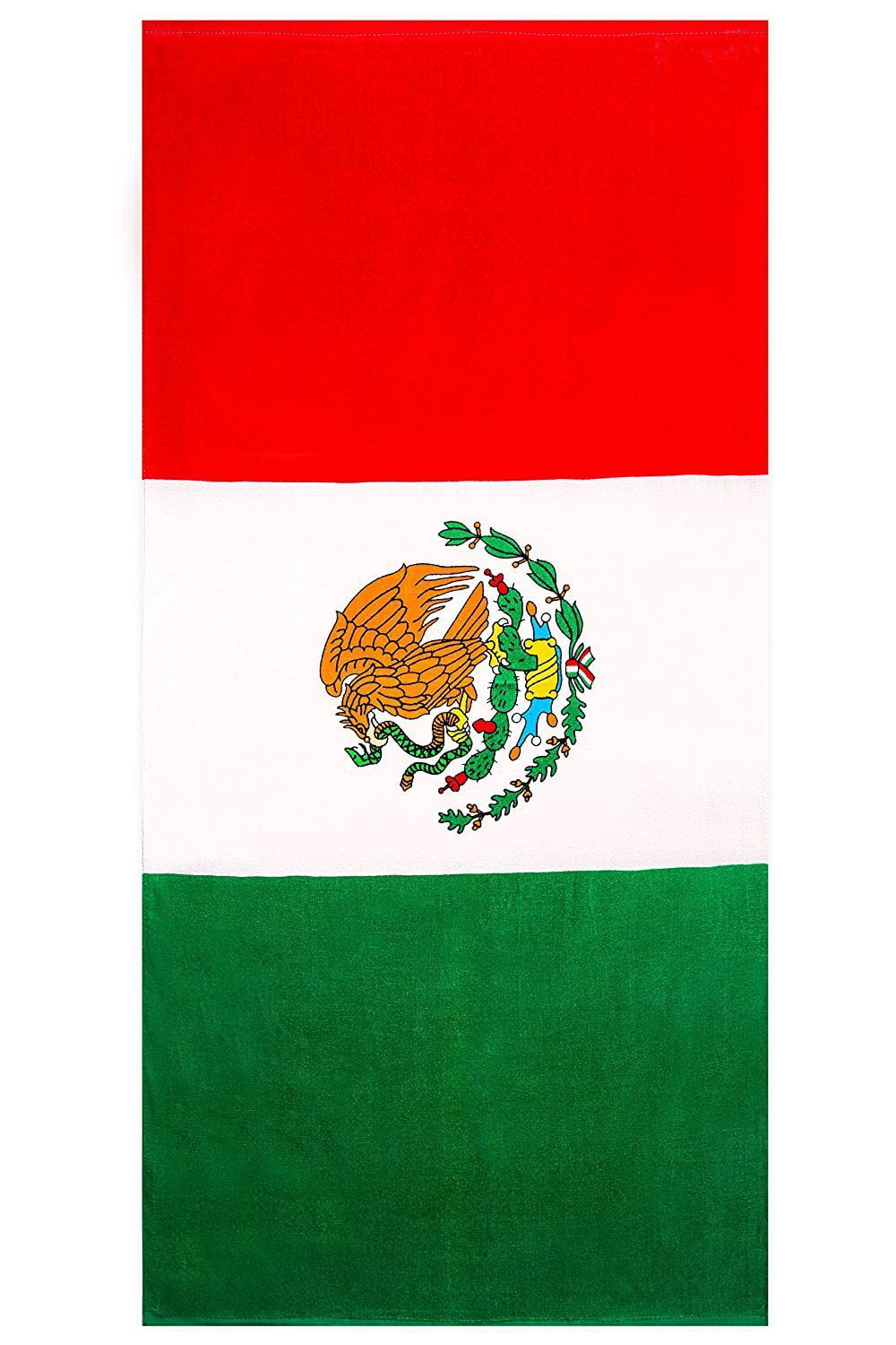 Mexico Flag Bath Towel 