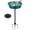 Green, variant on SPECSTAR Oval Bird Bath with Solar Fountain for Outside, Weather-Resistant ABS Birdbath Bowl with Solar Powered Pump, Metal Ground Stake for Outdoor, Garden, 1.3 Gallons, Bronze