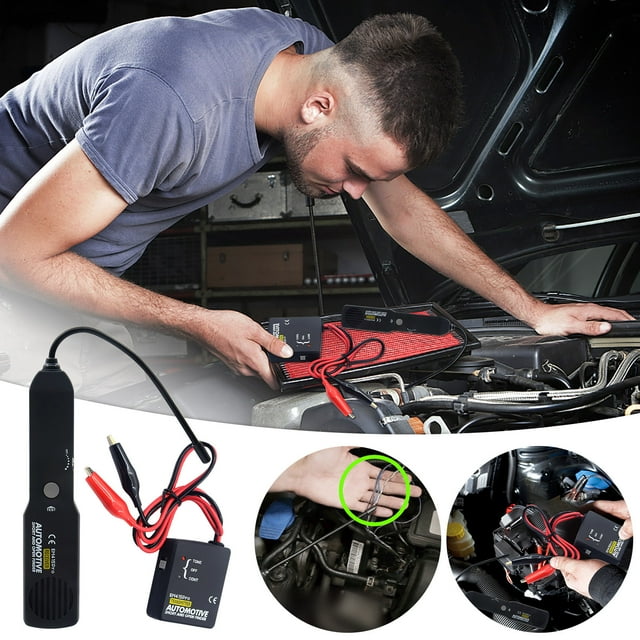 Car Circuit Tester under $5! CQCYD Digital Car Circuit Scanner, Automotive Wire Tracer Tester, 42V Diagnostic Tool for Short Open Circuit, Non-Piercing Wire Tracking Device