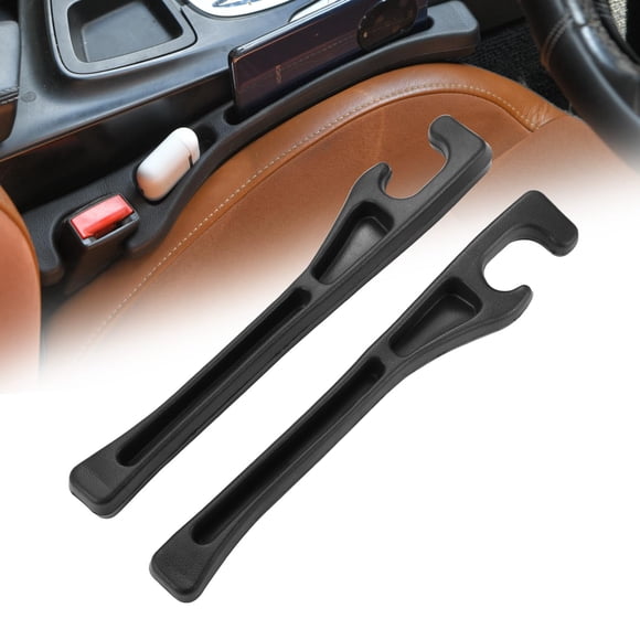 Relleno de huecos para asientos de coche ANABIUP, piel sintética, ajuste universal, color negro