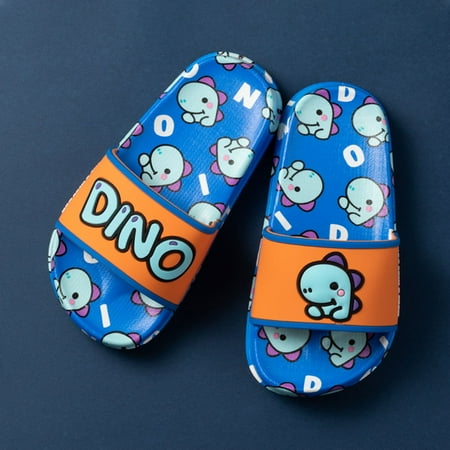 

〖Jisuan〗Girls Slippers Girls Boys Shoes Slippers Children Dinosaur Cartoon Sandals Baby Toddler Summer Girl S Shoes