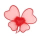 thumbnail image 1 of Ala de mariposa versátil y romántica para juego de simulación, corazón rojo para accesorios de fotos navideñas Red de malla con ribete, 1 of 9