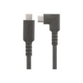 thumbnail image 4 of StarTech.com 6ft (2m) Rugged Right Angle USB-C Cable, USB 3.2 Gen 1 (5 Gbps), USB C to C Data Transfer Cable, 4K 60Hz DP Alt Mode, 100W Power Delivery - 90 Degree USB-C Cable (RUSB315CC2MBR) - USB cable - 24 pin USB-C (M) straight to 24 pin USB-C (M) right-angled - USB 3.2 Gen 1 - 6.6 ft - 4K60Hz support, rugged - black, 4 of 15