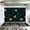 Color 5, variant on Kitchen Backsplash Peel and Stick Wall Murals Tropical Floral Colorful Leaves Flowers Black Removable Mural 35.4"W x 23.6"H, Oil Proof Vinyl Wallpaper for Fireplace & Behind Stove