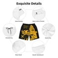 thumbnail image 7 of Bendy And The Ink Machine Mens Swim Trunks Quick Dry Board Shorts With Mesh Lining, Beach Shorts Swimwear Bathing Suits, 7 of 7