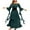 Army Green, variant on Victorian Dress Costume Women Gothic Witch Dress Medieval Wedding Dress Halloween Party Costumes Red L