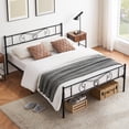 thumbnail image 4 of Soonbuy Twin/Full/Queen/King Bed Frame Platform with Headboard and Footboard, 4 of 8