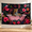 D, variant on XaaKee Bedroom Tapestry, Midnight Jungle Soak Leopard With Antique Tub, High-Quality Polyester Tapestry Wall Hanging 60x40Inch
