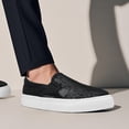 thumbnail image 6 of Unisex Adult Glitter Slip-On Shoes Fashion Low Top Sparkly Sneakers Casual Shiny Sequin Tennis Walking Shoes, 6 of 7