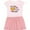 Pink With Stripes, variant on Inktastic Valentine's Day You Stole a Pizza of My Heart Girls Toddler Dress