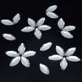 thumbnail image 4 of 200 Pcs 24.5x11.5mm Horse Eye Acrylic Rhinestone Gems with Container Acrylic Jewels Embelishments Crystals Flat Back Clear Acrylic Jewels for Costume Making Cosplay diy, 4 of 9