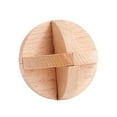 thumbnail image 2 of Hot Deal!Wooden Brain Teaser Puzzles, Interlocking Games for IQ Test, Intellectual 3D Assembling Educational Toy Set, 2 of 7