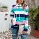 thumbnail image 4 of Women Hoodie, Sweatshirt Long Sleeve Prints Patterns Fleece Comfortable Polyester Fiber Large Pockets For Shopping ANGGREK  No, 4 of 6