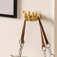 thumbnail image 6 of Homerr Hand shaped Wall Hook Finger Hanging Hook 2Pcs Hand Shape Hook Wall Mount Holder Easy Installation Punch free Storage Hanging Hook for Bathroom Home, 6 of 6
