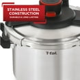 thumbnail image 3 of T-fal Clipso, Stainless Steel Pressure Cooker, 8 Quart, Silver, 3 of 7