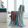 thumbnail image 6 of Superior Jabali Rope Oversized Cotton 2-Piece Beach Towel Set, 6 of 6