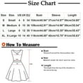 thumbnail image 5 of Women's Spring Summer Solid Color Fashion Loose Short Sleeve Round Neck Bead Dress, 5 of 5
