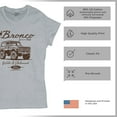 thumbnail image 6 of Ford Bronco Wild and Untamed Since 1966 T-Shirt Vintage Off-Road 4x4 Adventure Retro Truck Licensed Women's Tee, 6 of 7