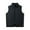 BLACK, variant on DTWOOO Men's Performance Golf Vest Lightweight Waterproof Windproof Sleeveless Vest for men