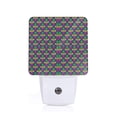 thumbnail image 1 of Fotbe Mardi Gras Carnival3 Luz Nocturna LED, Luz de Noche con Sensor de Luz Natural de Anochecer a Amanecer, Se Enchufa a la Pared, Blanco Cálido 0.5W-UK, 1 of 7