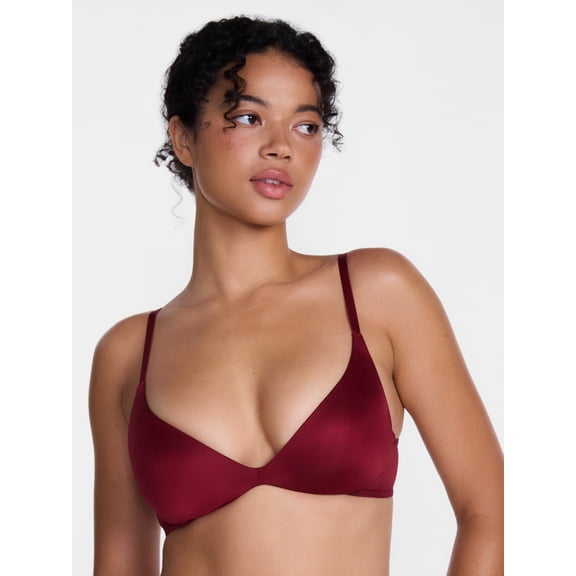 Joyspun Women's Wirefree Shine Push Up Bra, Sizes S-XXXL