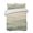 White, Gray, Green, variant on Quilts Full Size Bedding Set, Green Mountains Lightweight Quilted Comforter, Farmhouse Art Elegant Pastoral Soft Reversible Bedspread Coverlet with Pillow Covers for All Season, 78" x 90"