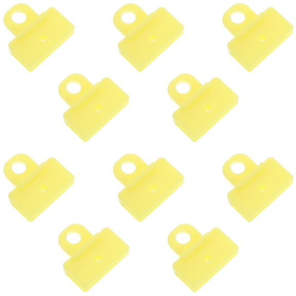 HIAKDOFT 10Pcs Window Glass Channel Clips of Plastic for Car Windows and Replacement Parts
