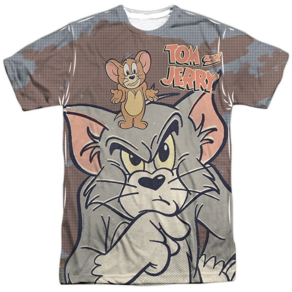 Tom And Jerry - Up To No Good - Short Sleeve Shirt - Medium