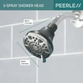 Peerless 3Spray Shower Head in Chrome