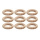 thumbnail image 1 of Anillos circulares de madera, 30 piezas Anillos de madera de haya Anillos de madera Artesanía Anillos de madera De primera línea, 1 of 12