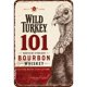 thumbnail image 1 of Placa Metal Pintura Hierro Rectangular Whisky Bourbon Pavo 30x40cm, 1 of 9