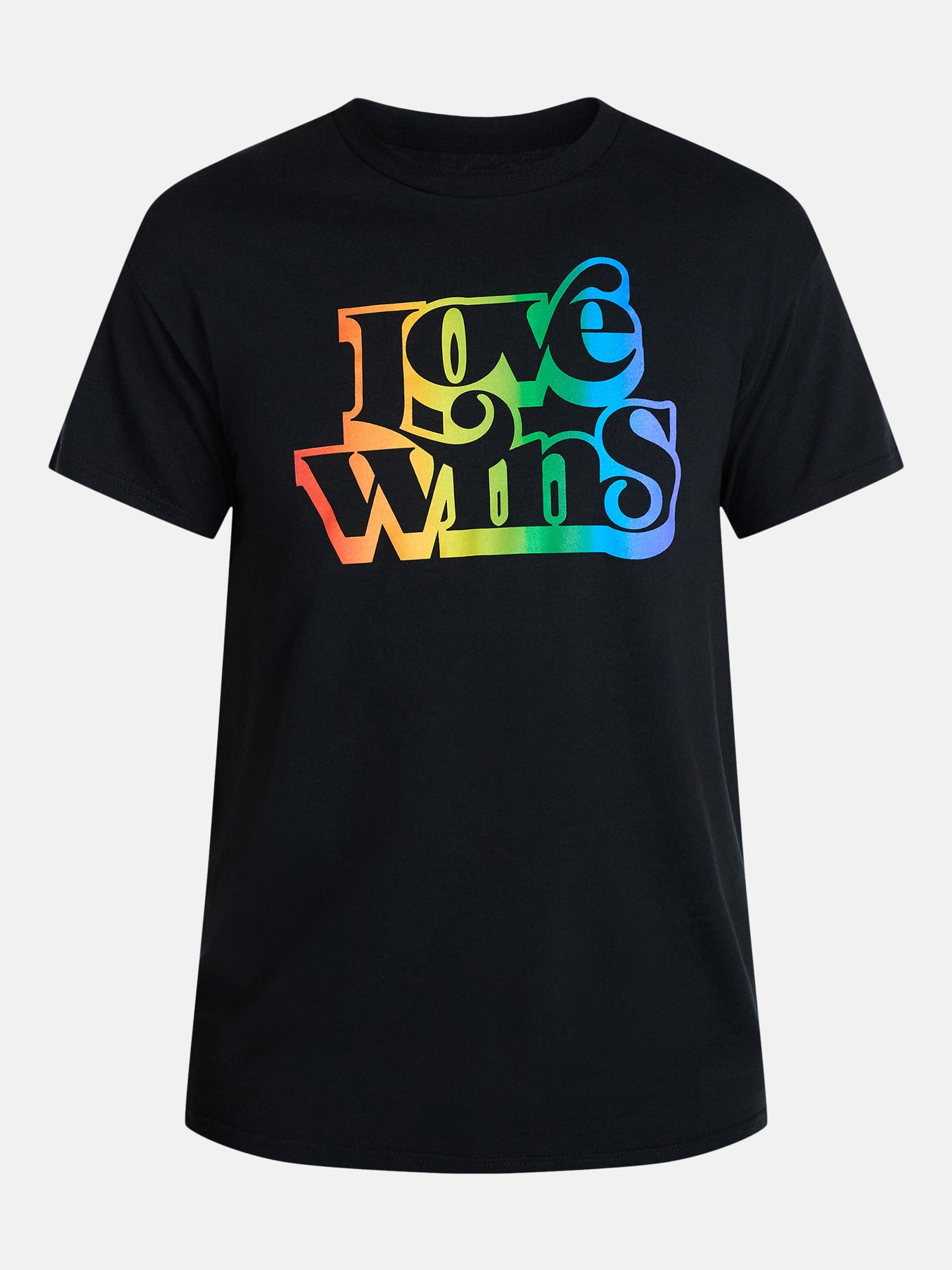 Pride Love Wins Graphic Tee Shirt, Men's Sizes XS-5XL
