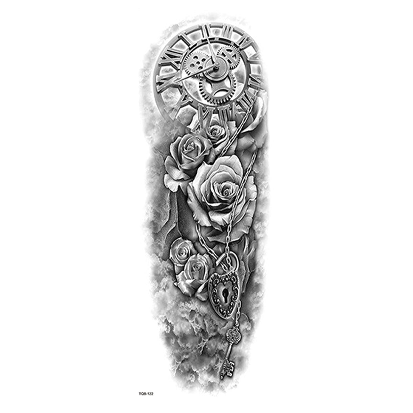 Men Women Arm Temporary Fake Realistic Full Sleeve Lion Tattoo Sticker Adult Walmart Canada