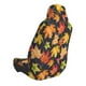 thumbnail image 2 of Balery Colorful Maple Leaves Funda de Asiento para Auto con Diseño - Cubierta Frontal Suave y Transpirable con Protector Antideslizante- 1 Unidad, 2 of 5