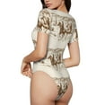 thumbnail image 3 of Balery Western Desert Cowboys1 Women's Short Sleevee Crew Neck Bodysuit Tops Short Sleeve Tops Basic-Large, 3 of 9