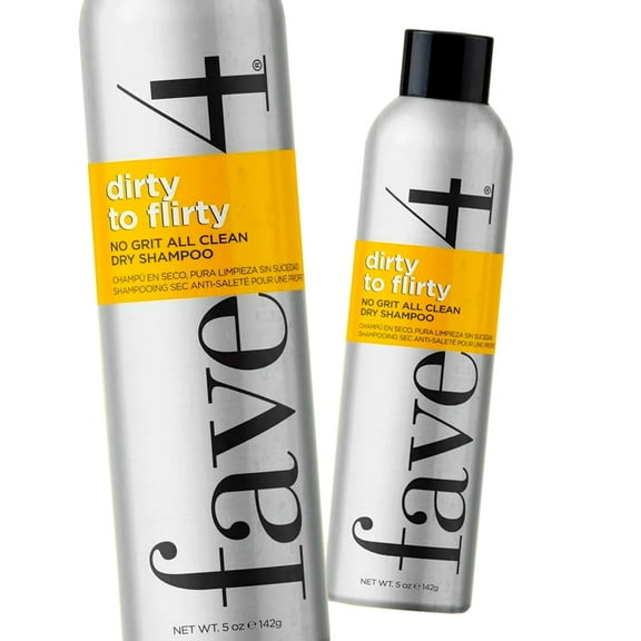 fave4 Dirty to Flirty Dry Shampoo 5 oz - Pack of 2
