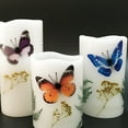 thumbnail image 3 of Bangcool 3 Pcs Bougie Papillon Télécommandée Sans Flamme Bougie LED, 3 of 10