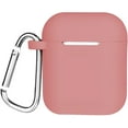 thumbnail image 2 of Airpods Pink Silicone Soft Case w/Caribiner by GEMS, 2 of 2