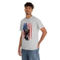 thumbnail image 6 of Veteran Soldier flag Unisex Heavy Cotton Tee, 6 of 7