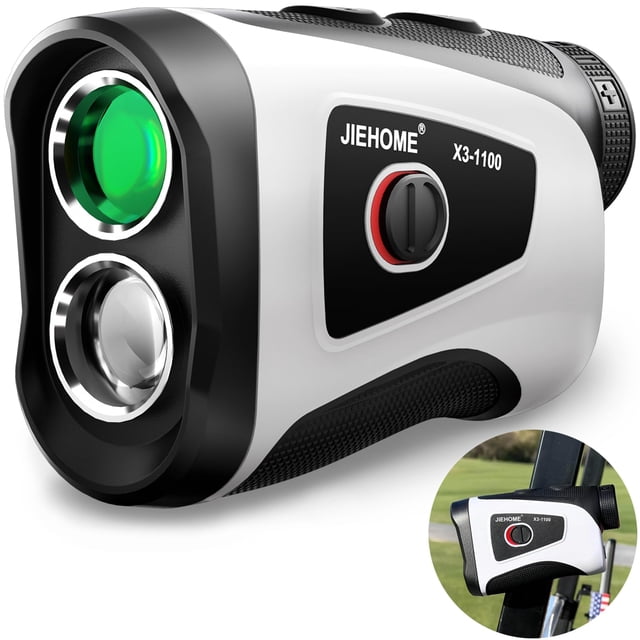 Telémetro de golf Jiehome X3-1100, aumento 7X, 1100 yardas