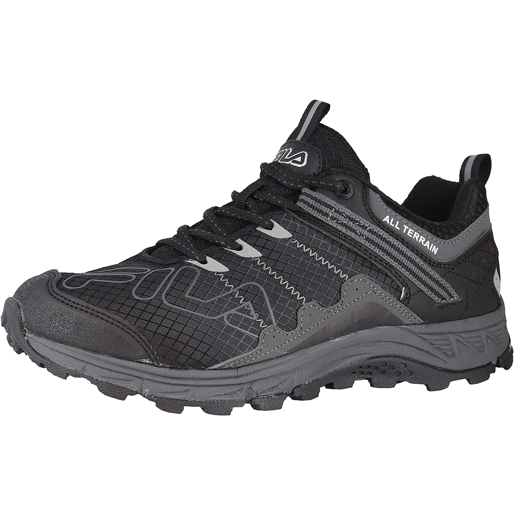 propet black walking shoes