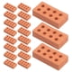 thumbnail image 3 of 50pcs mini ladrillos modelos de ladrillos en miniatura a paisajismo accesorios de ladrillos pequeños modelos de ladrillo para bricolaje, 3 of 8