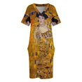 thumbnail image 3 of GUSTAV KLIMT - Retrato de Adele Bloch-Bauer I Impresión artística de Gustav Klimt en HD Vestido de bolsillo suelto Vestido de mujer Vestidos de lujo, 3 of 6