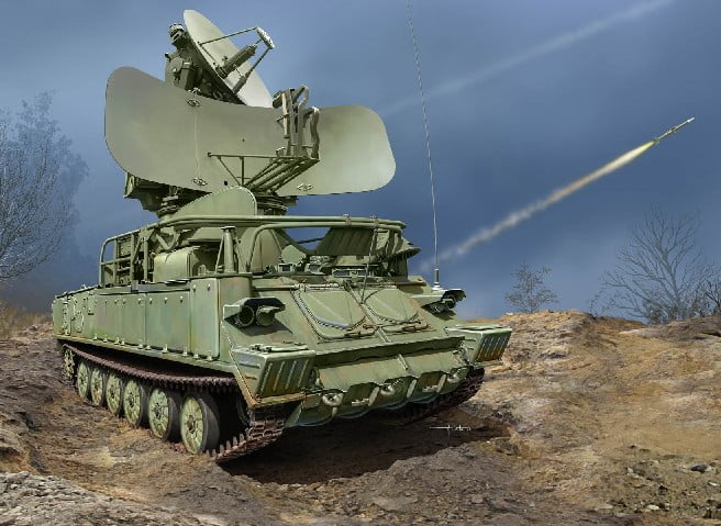 Trumpeter 1:35 09571 Russian 1S91 SURN KUB Radar Model Military Kit 