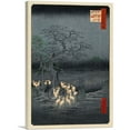 thumbnail image 1 of ARTCANVAS New Year's Eve Foxfires at the Changing Tree 1857 Canvas Art Print by Utagawa Hiroshige - Size: 12" x 8" (0.75" Deep), 1 of 9
