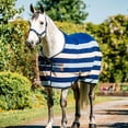thumbnail image 2 of HORSEWARE IRELAND Newmarket Fleece Cooler Blanket, Color: Witney Navy, Size: 66, 2 of 7