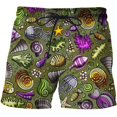 thumbnail image 1 of Summer Retro 3D Printed Abstract Fish Beach Shorts For Men Loose Short Pants Cool Surf Board Shorts Kids Clothes, 1 of 5