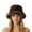 Brown, variant on Women's Velvet Bucket Hat, Winter Warm Fisherman Hat with Ear Flaps, Windproof Sun Hat for Outdoor Casual Daily Wear and Travel - White
