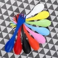 thumbnail image 5 of 27 pc Camping Sporks Plastic 3 in 1 Spoon Fork and Knife Utensils Kit, 5 of 5