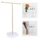 thumbnail image 2 of GOOHOCHY T Bar Pendiente Pantalla Soporte Soporte de Joyería Joyas Pantalla Colgante Rack Organizador, 2 of 7